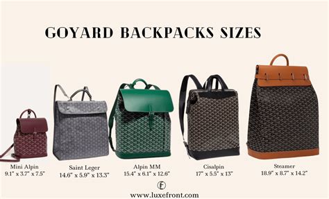 goyard shapes|goyard handbags.